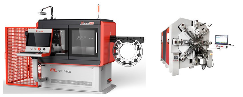 鋼絲線材成型機與彈簧機的關系